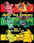Load image into Gallery viewer, 2" Tacti Luxe Dog Collar - Sriracha Dragon (Limited Edition)