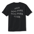Load image into Gallery viewer, Anti Dog Park Dog Park Club - Black T-Shirt