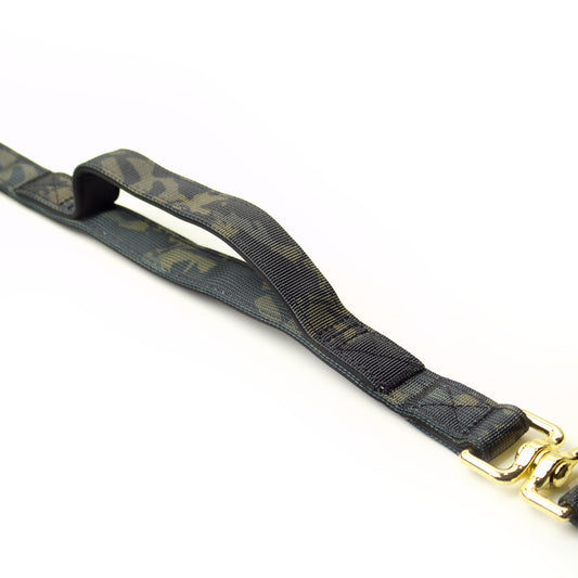 Tacti Luxe Dog Leash - Gold Camo