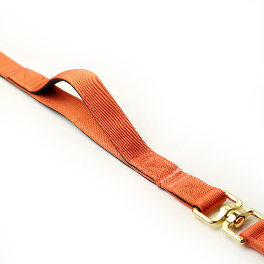 Tacti Luxe Dog Leash - Gold Cognac