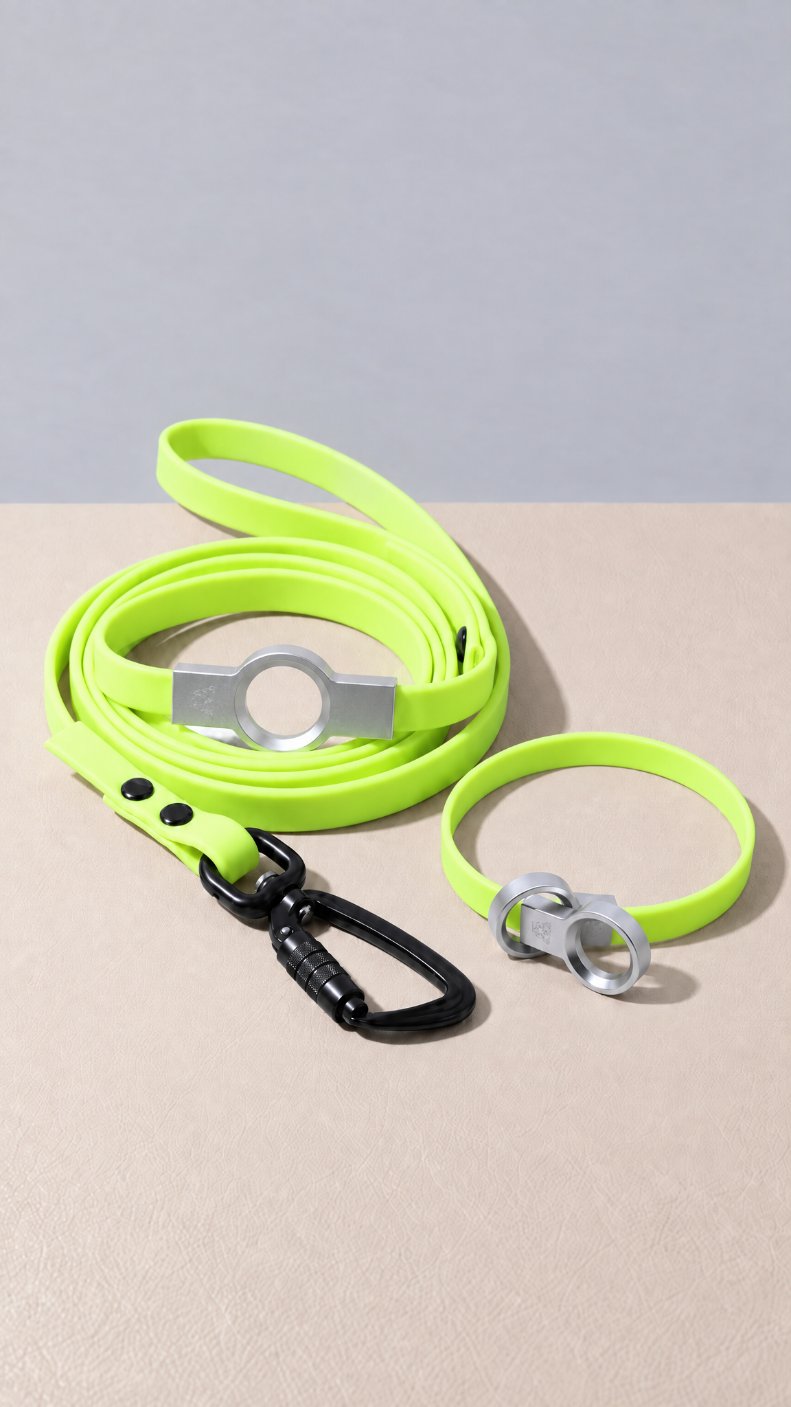 Biothane Slip Collar - Neon Lime