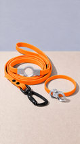Load image into Gallery viewer, Biothane Flat Leash - Mango
