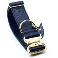 Load image into Gallery viewer, 2" Leather Dog Collar - Nero Milano
