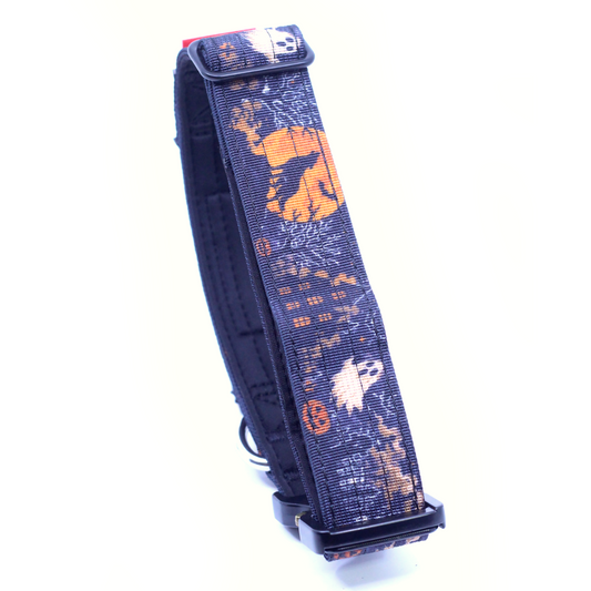 1.5" Tacti Slim Dog Collar- Halloween