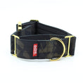 Load image into Gallery viewer, 2" Luxe Martingale Dog Collar - Gold Camo
