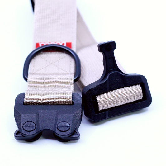 1.5" Tacti Lite Dog Collar - Buttercream (no handle)