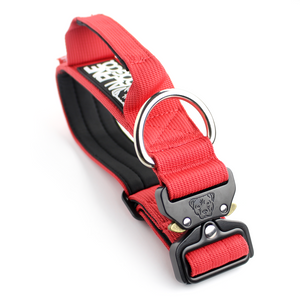 
                  
                    Load image into Gallery viewer, 1.5&amp;quot; Tacti Slim Dog Collar - Apple
                  
                