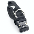 Load image into Gallery viewer, 1.5" Tacti Slim Dog Collar- Black

