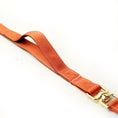 Load image into Gallery viewer, Tacti Luxe Dog Leash - Gold Cognac
